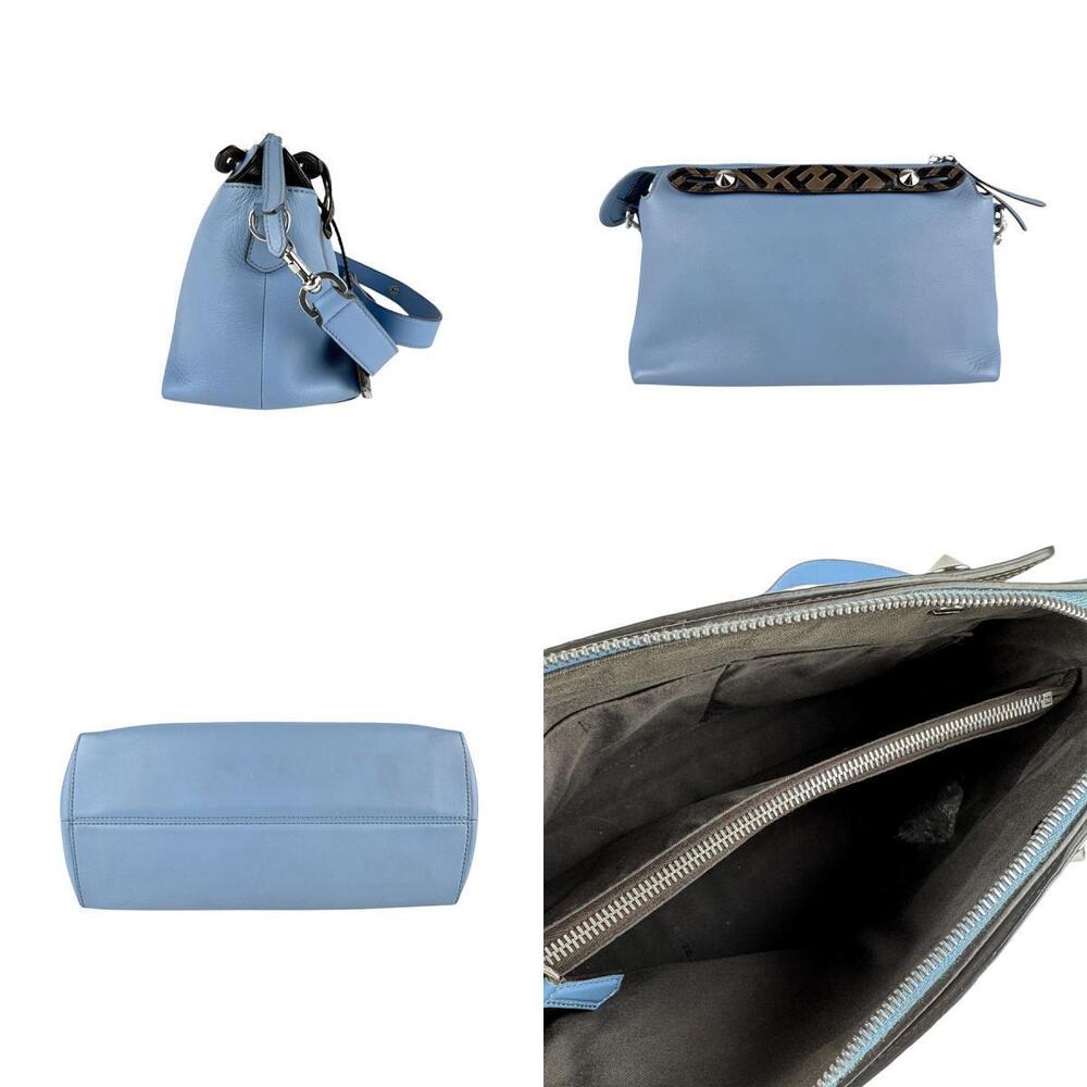 Fendi the Way blue shoulder brown handbag By leather bag
